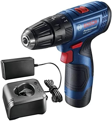 Furadeira e Parafusadeira Bosch GSB 120-LI 12V com Bateria e Maleta - Bosch - Foto Principal